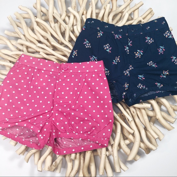 GAP Other - GIRL’S GAP SHORTS BUNDLE POLKA DOT/FLORAL